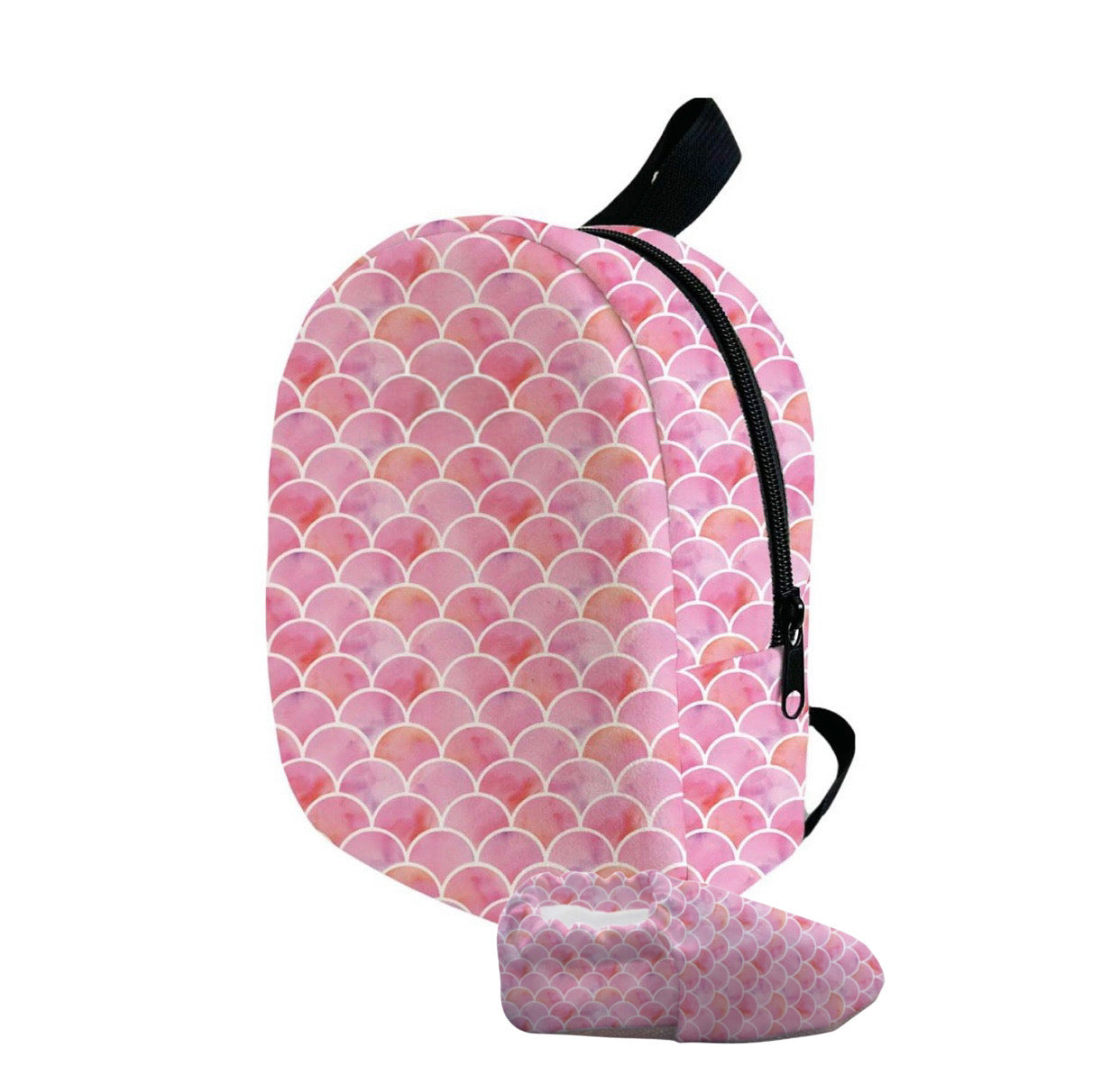 Rucksack "Pink Fish Scales"